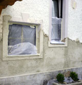 Bild Grobputz Haus Egger